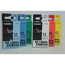 Casio XR-12GN1 Label Printer Tape